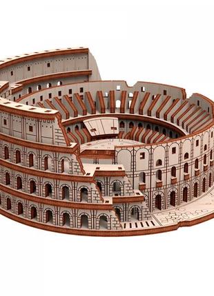 Колизей в древнем руме конструктор механический деревянный 3d