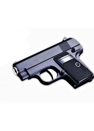 Страйкбольний пістолет g9 galaxy colt 25 mini метал чорний