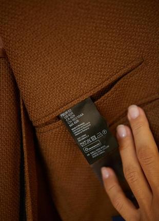 Очень классный коричневый шерстяной пиджак3 фото