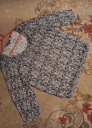 Натуральная,женственная блузка в розочки,бохо,большого размера,индия,debenhams5 фото