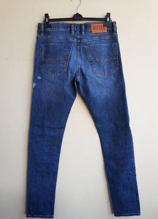 Мужские джинсы слим tepphar-x pantaloni slim 0098x stretch diesel оригинал3 фото