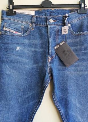 Мужские джинсы слим tepphar-x pantaloni slim 0098x stretch diesel оригинал5 фото