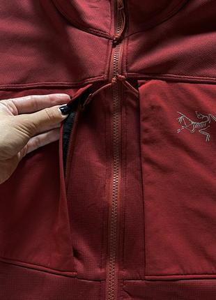 Оригинальная кофта софтшелл arcteryx fleece polartec5 фото