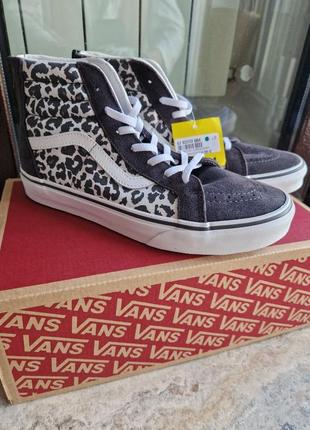 Кеды vans sk8-hi zip, оригинал, размер 38 (24см)2 фото