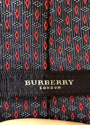 Шелковый галстук burberry3 фото