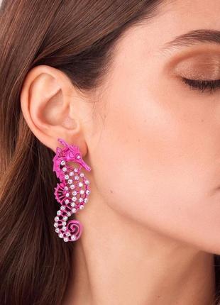 Сережки в стилі zara
