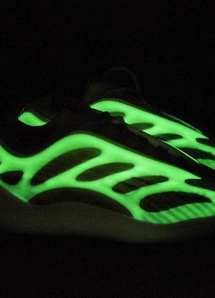 Кросівки adidas yeezy 700 v3 green grey кросівки6 фото