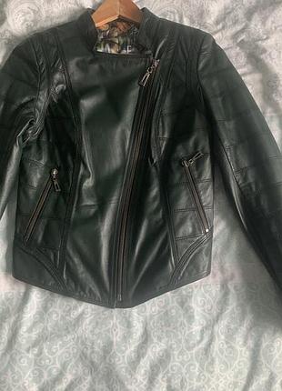 Куртка з натуральної шкіри