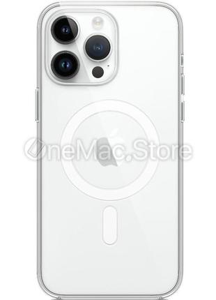 Прозрачный чехол apple clear case с magesafe для iphone 14 pro max1 фото