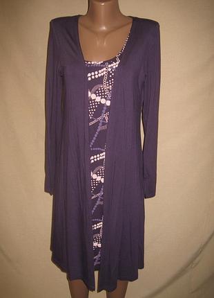 Вискозное платье bonprix eur 36-38, р-р8-10