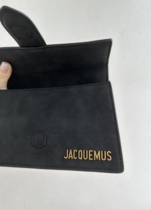 Сумка в стиле jacquemus нубук7 фото