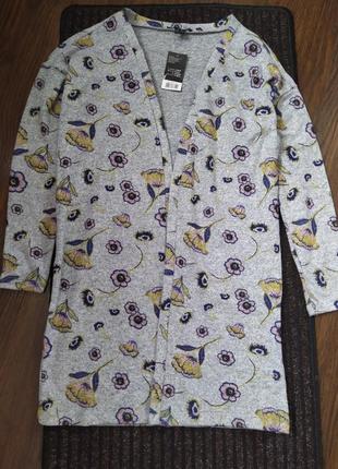 Хороший цветочный кардиган для дома, для прогулок