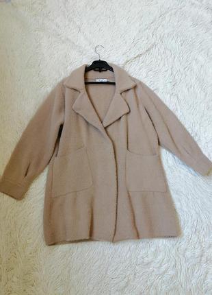 Пальто кардиган накидка вовна альпака пальто кардиган накидка вовна альпака