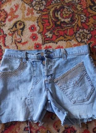 Шорты джинсовые