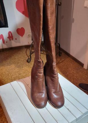 Шкіряні сапоги