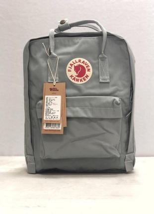 Рюкзак fjallraven kanken classic серый купить фьялравен канкен7 фото