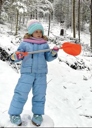 Комбінезон зима ( шапка, шарф, ботинки)