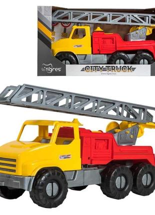 Пожарная машина игрушечная city truck автоtigres 39367.