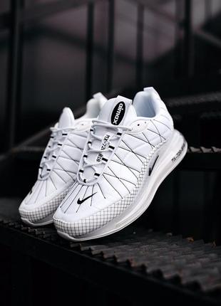 💥nike air max mercery blue eyes color white💥кроссовки найк белые демисезон, чоловічі кросівки найк 720