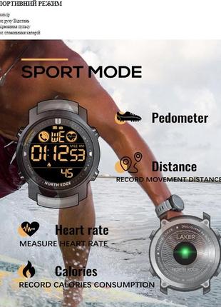 North edge laker 5bar тактические умные часы