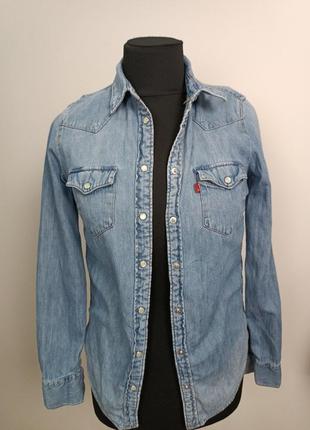 Джинсовая рубашка levi strauss
