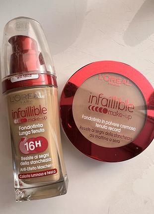Тональный крем l'oreal make up in 250 radiant sand