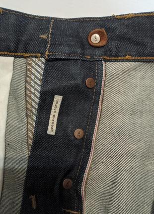 Джинсы селвидж сырой деним raw denim selvedge selvage6 фото