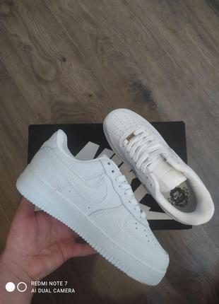 Женские кроссовки nike air force white7 фото