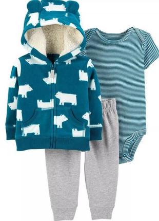 Теплый костюм на мальчика carter’s