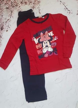 Яркая пижамка дисней мини маус 🐭🌈❤