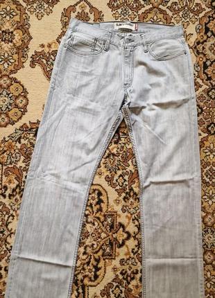 Брендовые фирменные джинсы levi's 514,оригинал, размер 32/34.2 фото