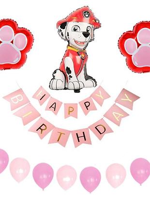 Фотозона маршал щенячий патруль