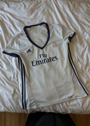 Футболка жіноча real madrid x adidas