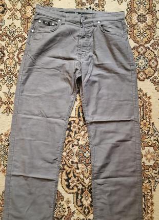 Брендові фірмові бавовняні брюки чиноси hugo boss,оригінал,розмір 34/32.1 фото