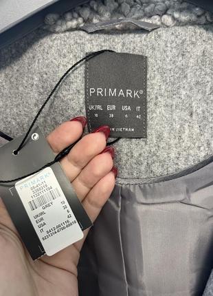 Пальто з капелюхом primark5 фото