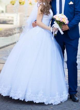Сукня весільна 40-441 фото