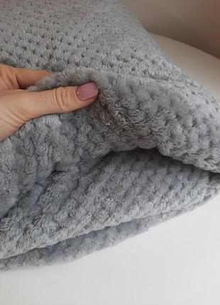 Чудовий супер класний плед світло-сірий 200/220