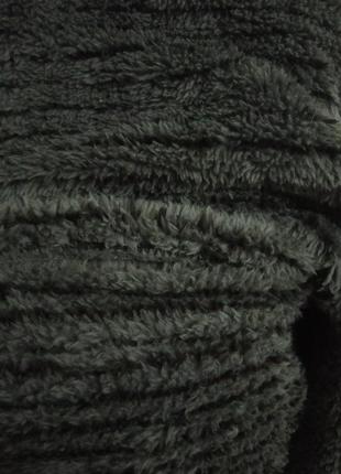 Теплая кофта на молнии, мех, свитер, nutmeg6 фото