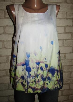Красивая блуза л-12 цветочный принт vero moda6 фото