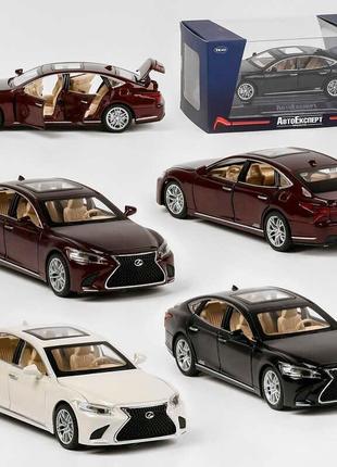 Іграшкова машинка металева lexus зі світлом та звуком, в асортименті gt-1823