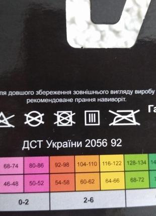 Якісні гарні колготки дівчинці р.92-98, класик4 фото