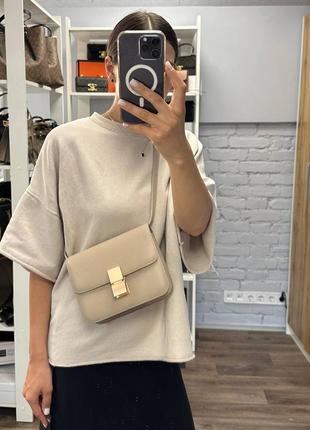 Сумка celine box beige big7 фото