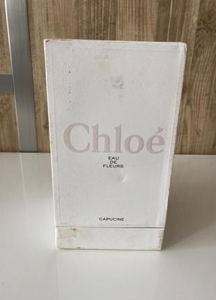 Chloe eau du fleur capucine 100 мл, оригинал.6 фото