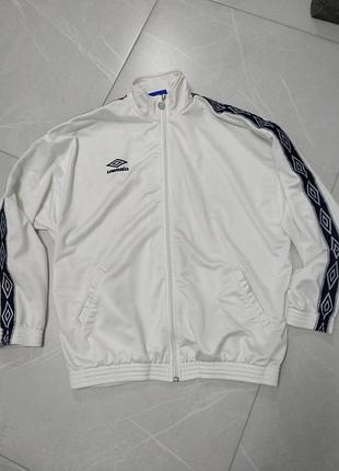 Кофта спортивная олимпийка винтаж umbro с лампасами