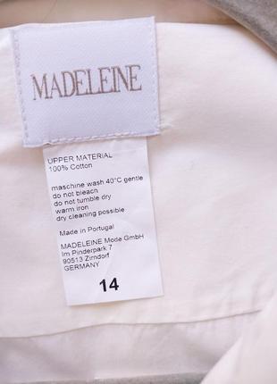Женская летняя рубашка madeleine u914 l хлопок, оверсайз7 фото