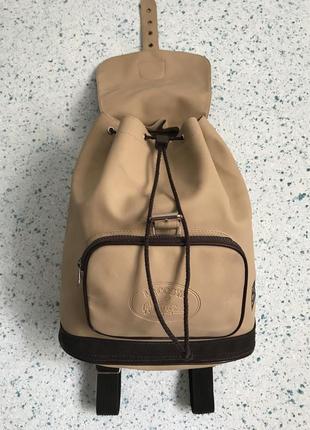 Вінтажний наплічник 1980р,рюкзак vintage,сумка,портфель,lacoste5 фото