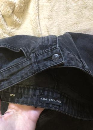 Джинсы мом mom черные базовые lcw jeans4 фото