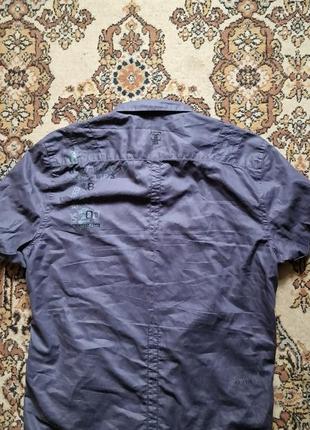 Фірмова англійська бавовняна рубашка сорочка river island, нова, розмір l-xl.2 фото