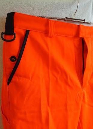 Робочі штани spilag (50/l-52/xl, гумка на поясі, світловідбивні  стрічки, швейцарія) #s10034 фото