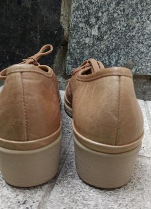 Комфортні шкіряні туфлі в спортивному стилі rieker5 фото